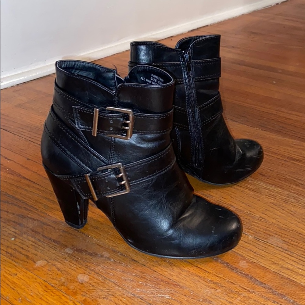 Black booties